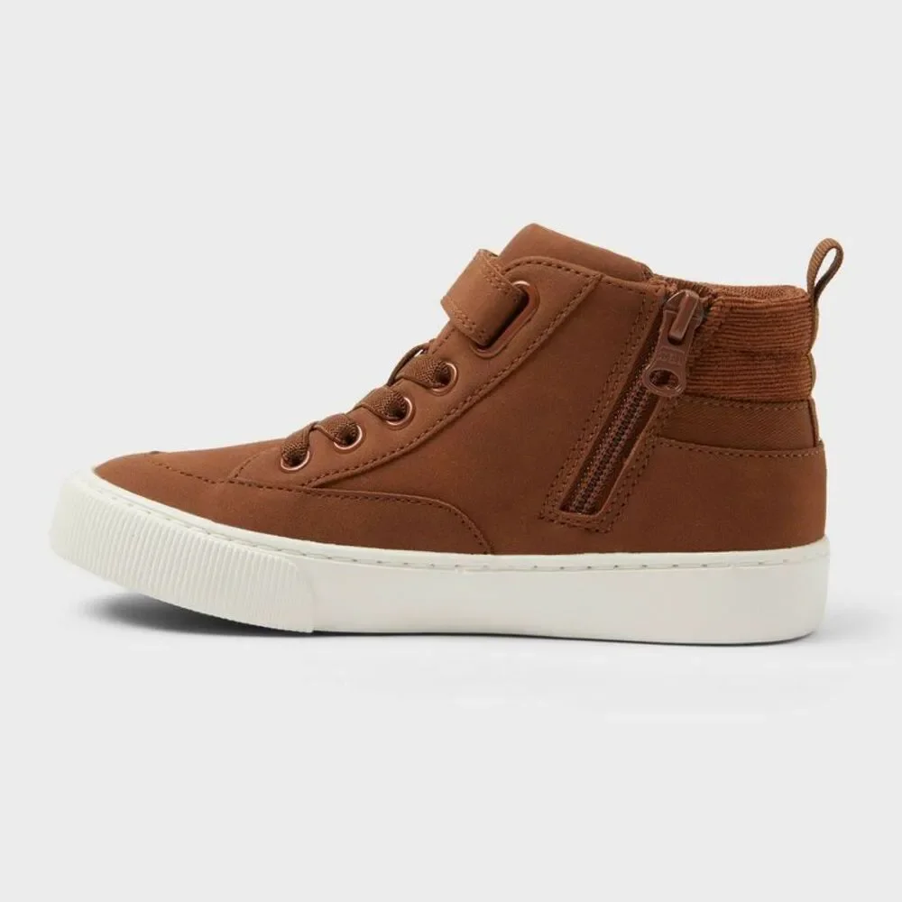 Cat & Jack - Kids' Robert Sneaker Boots - Cat & Jack Cognac 1:  Cognac